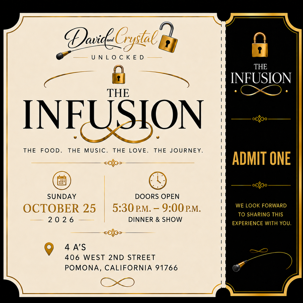 The Infusion – Event Ticket